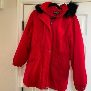 Bromley Sport Women’s Puffer Jacket Red Size Small